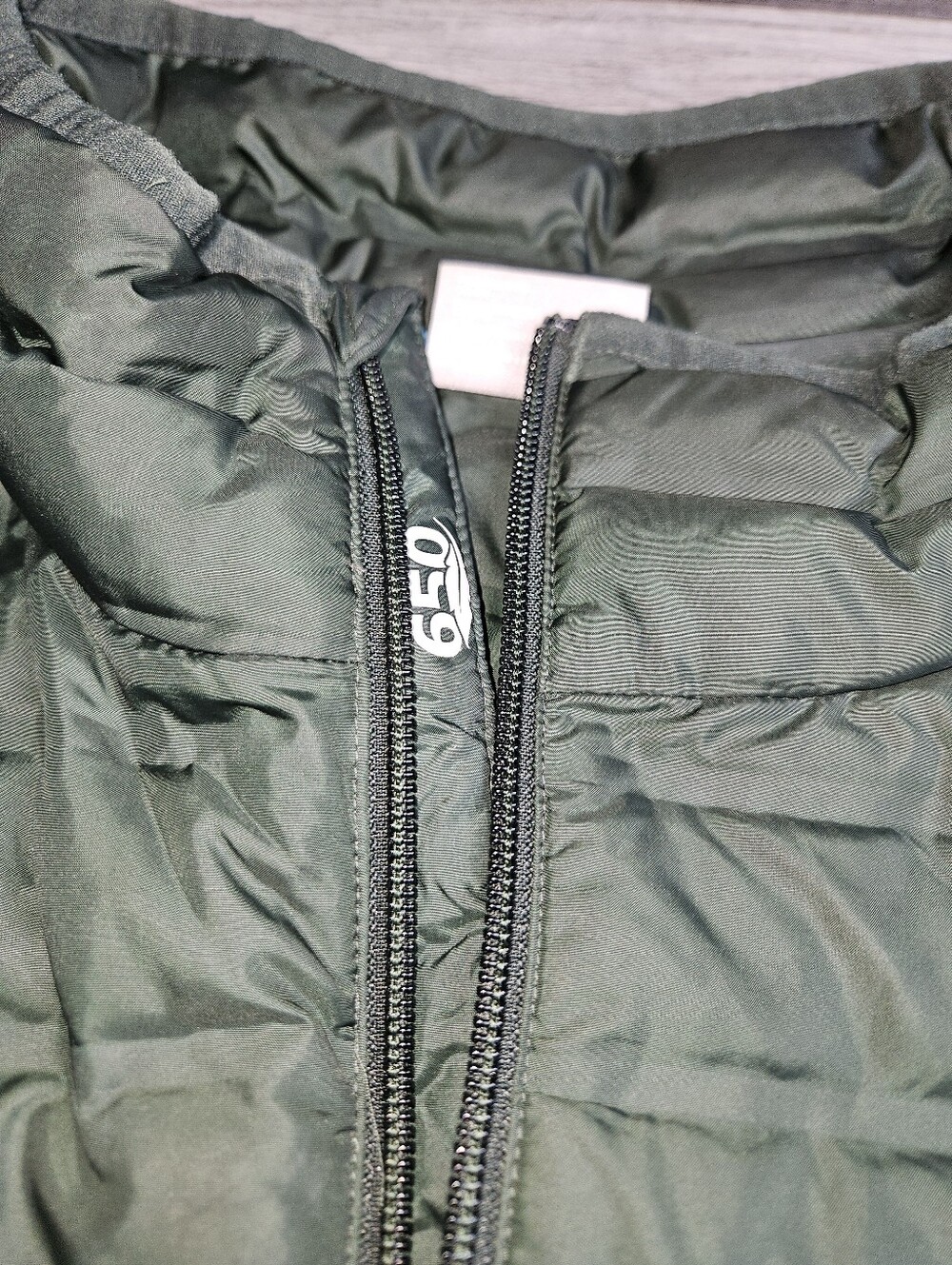 Columbia Men's XL Puffer Vest 660 Duck Down Forest Green - Picture 3 of 10